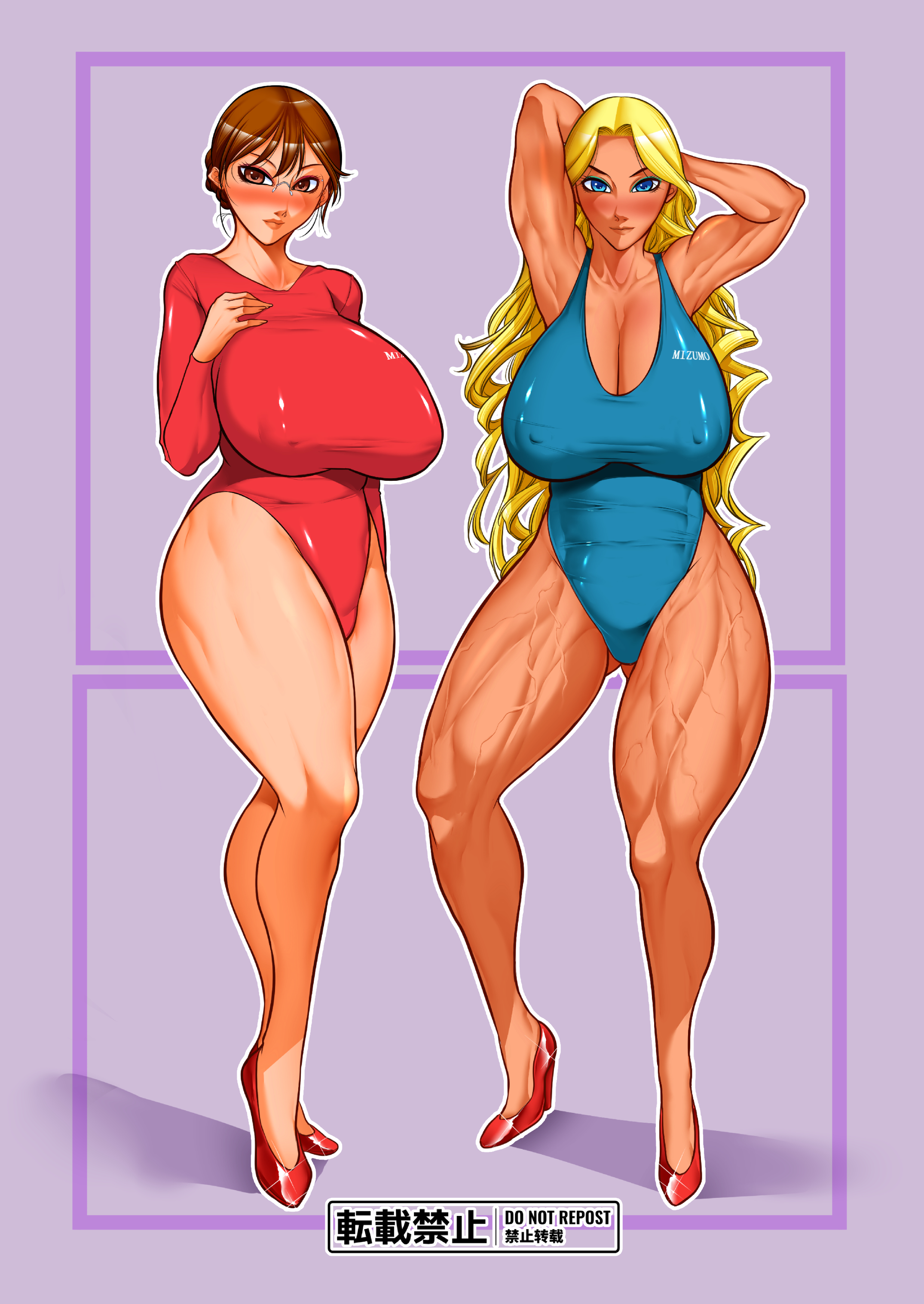 Hentai Manga Comic-Mature Muscle Mommy-Read-34